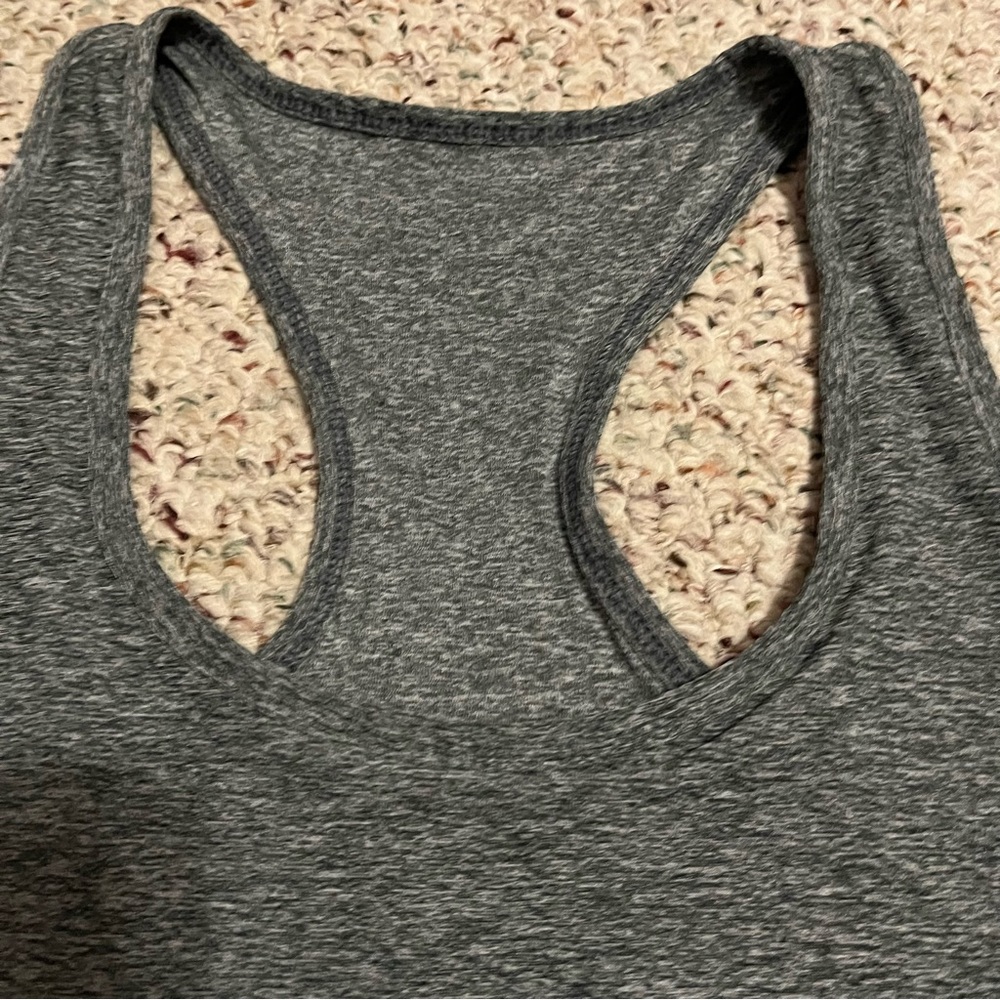 Marika Athletic Racerback Tank Top Heather Gray Medium NEW WITH TAGS! - Picture 5 of 6